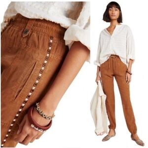 ANTHROPOLOGIE Byron Brown Utility Jogger Pants Sz M